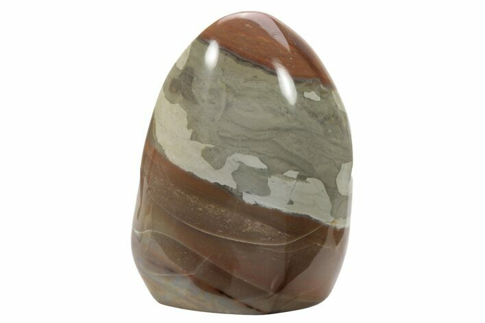 Tall, Colorful Free-Standing, Polished Jasper #230189